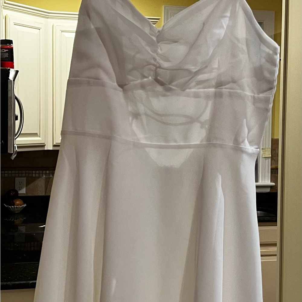 Chic White Mini Dress